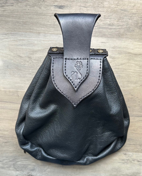 "Warrior of the North" Sporran & Black Studded Leather Wrist Band/Cuff *Special*