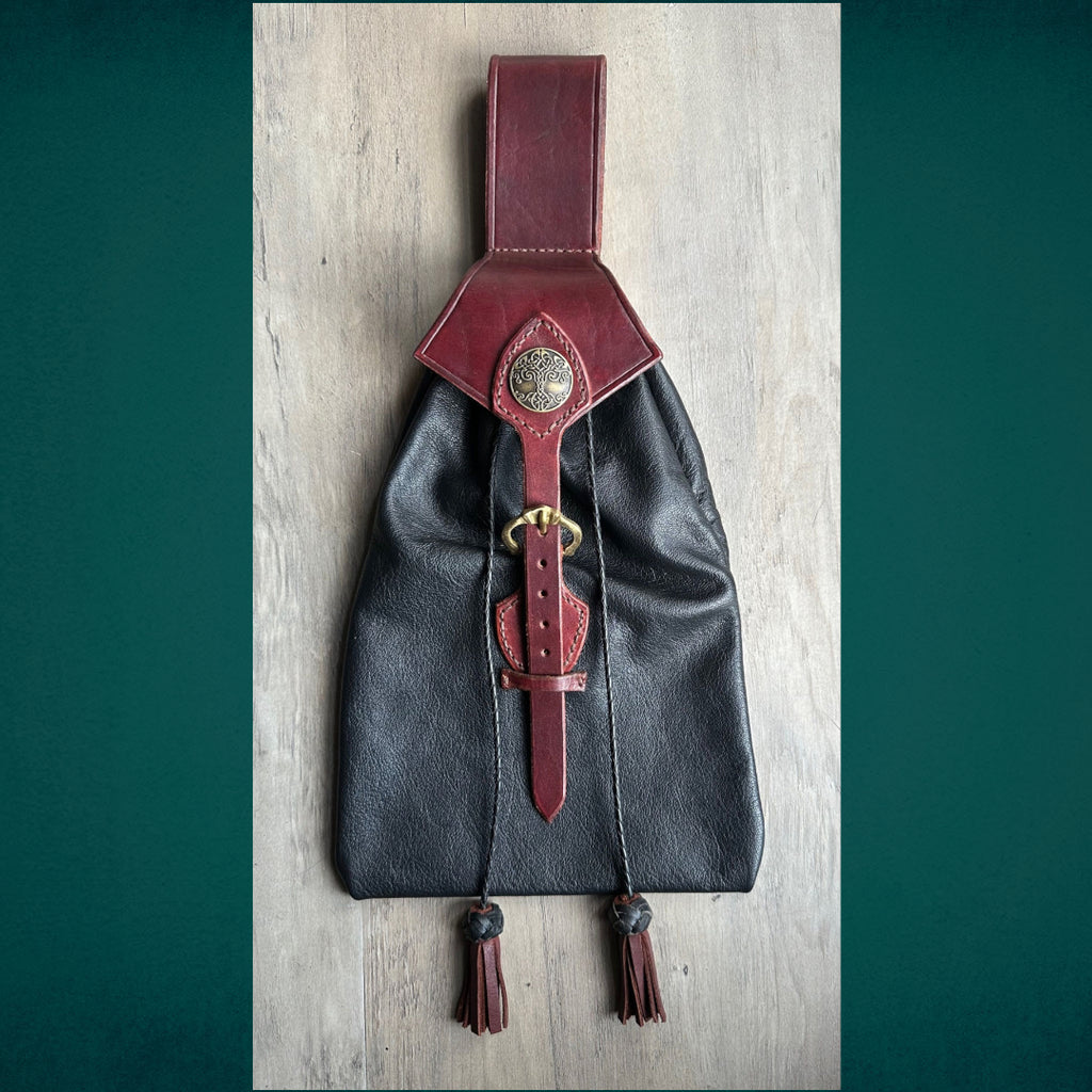 Men Vintage Leather Belt Bag Travel Cell Phone Purse Wallet Waist Bag Fanny  Pack - Walmart.com