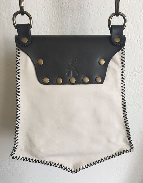 Black & White Renaissance Purse/Crossbody Bag