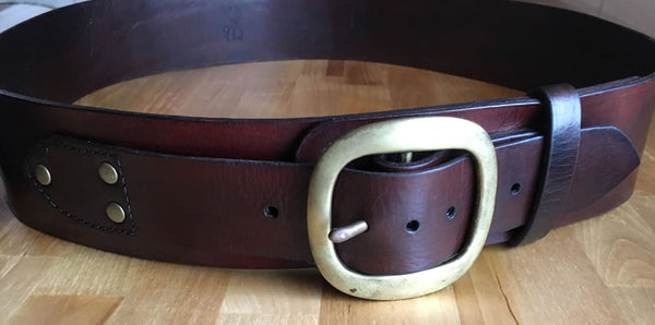 In Stock Brown Kilt Belts (see below for sizes in stock)