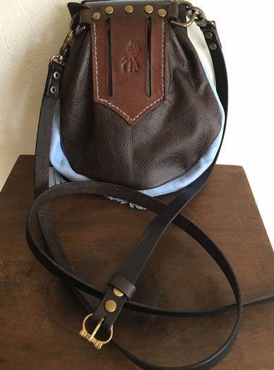 Rob Roy Style Sporran with Cut work Celtic Knot Pattern. Brown & Skye ...